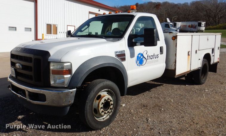 image for item JL9812 2008 Ford F450 Super Duty XL  utility / service truck