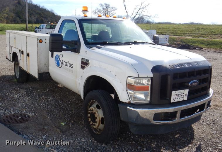 image for item JL9812 2008 Ford F450 Super Duty XL  utility / service truck
