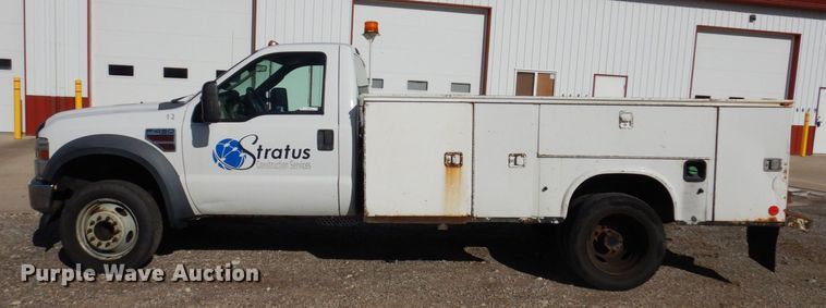 image for item JL9812 2008 Ford F450 Super Duty XL  utility / service truck