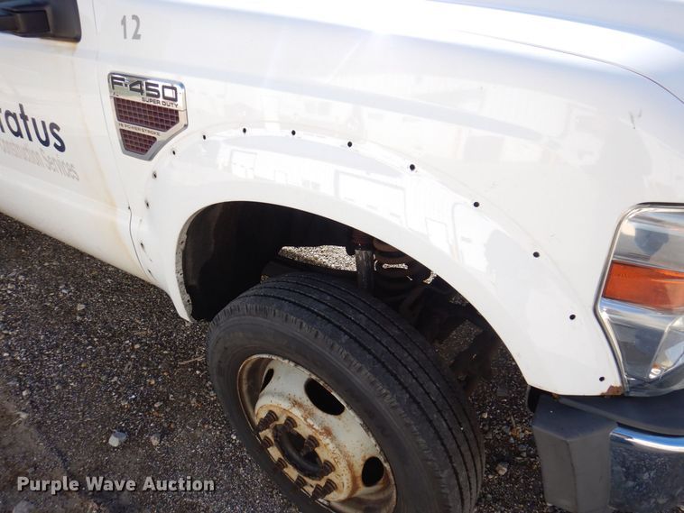 image for item JL9812 2008 Ford F450 Super Duty XL  utility / service truck