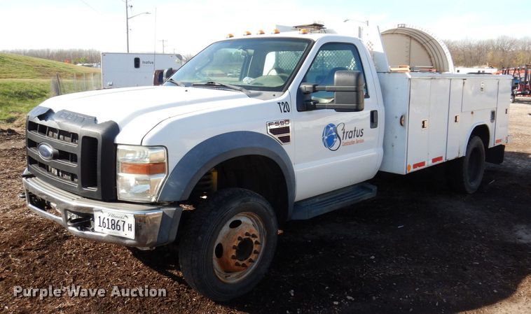 image for item JL9813 2009 Ford F550 Super Duty XL  utility / service truck