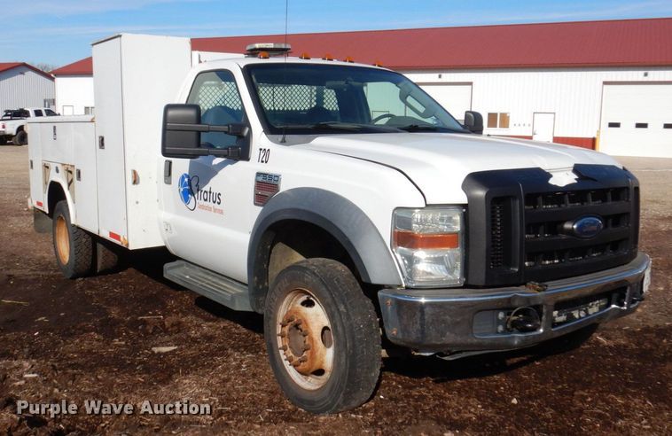 image for item JL9813 2009 Ford F550 Super Duty XL  utility / service truck