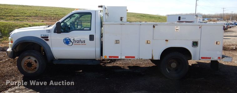 image for item JL9813 2009 Ford F550 Super Duty XL  utility / service truck