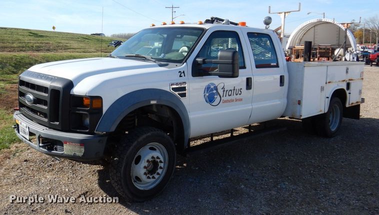 image for item JL9814 2008 Ford F550 Super Duty XL  utility / service truck