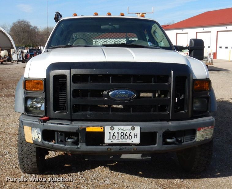 image for item JL9814 2008 Ford F550 Super Duty XL  utility / service truck
