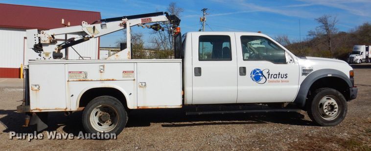 image for item JL9814 2008 Ford F550 Super Duty XL  utility / service truck