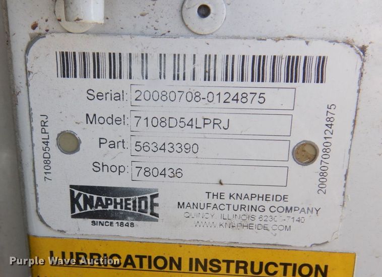 image for item JL9814 2008 Ford F550 Super Duty XL  utility / service truck