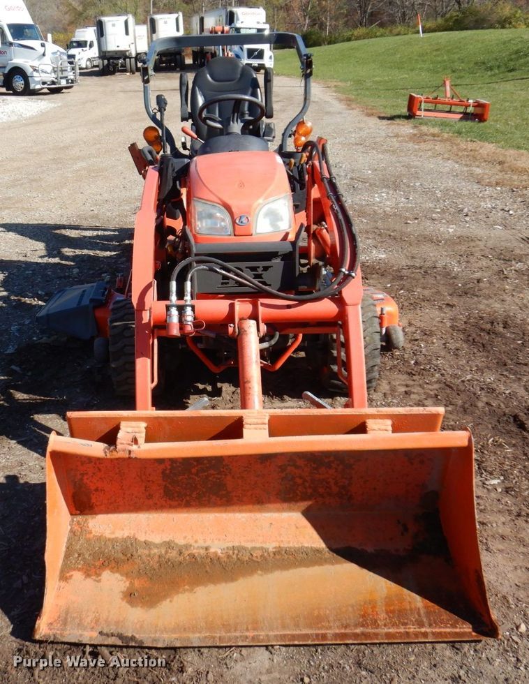 image for item JL9822 2014 Kubota BX25DLB  MFWD tractor
