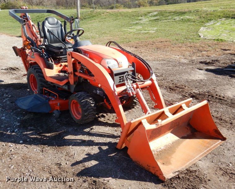 image for item JL9822 2014 Kubota BX25DLB  MFWD tractor