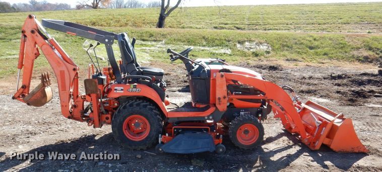 image for item JL9822 2014 Kubota BX25DLB  MFWD tractor