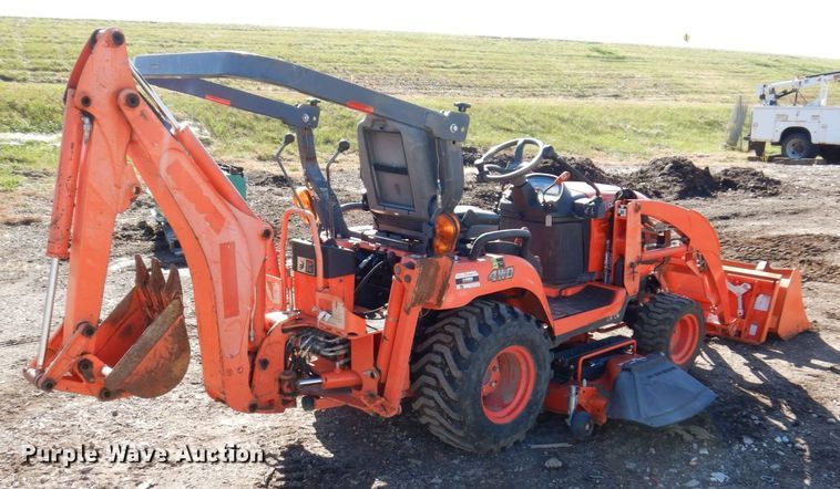 image for item JL9822 2014 Kubota BX25DLB  MFWD tractor