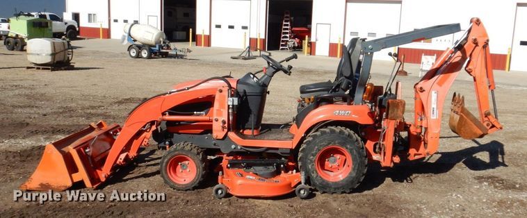 image for item JL9822 2014 Kubota BX25DLB  MFWD tractor