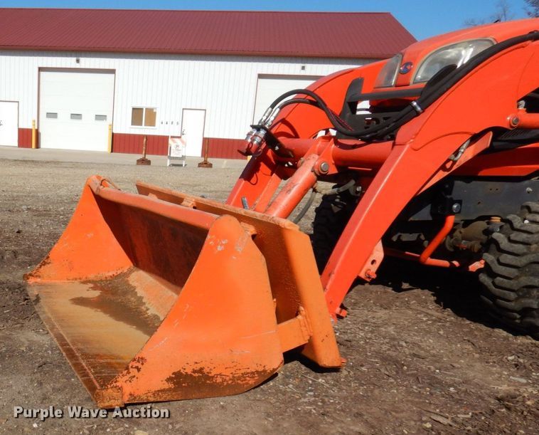 image for item JL9822 2014 Kubota BX25DLB  MFWD tractor