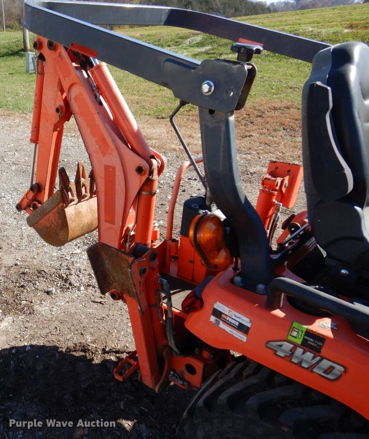 image for item JL9822 2014 Kubota BX25DLB  MFWD tractor