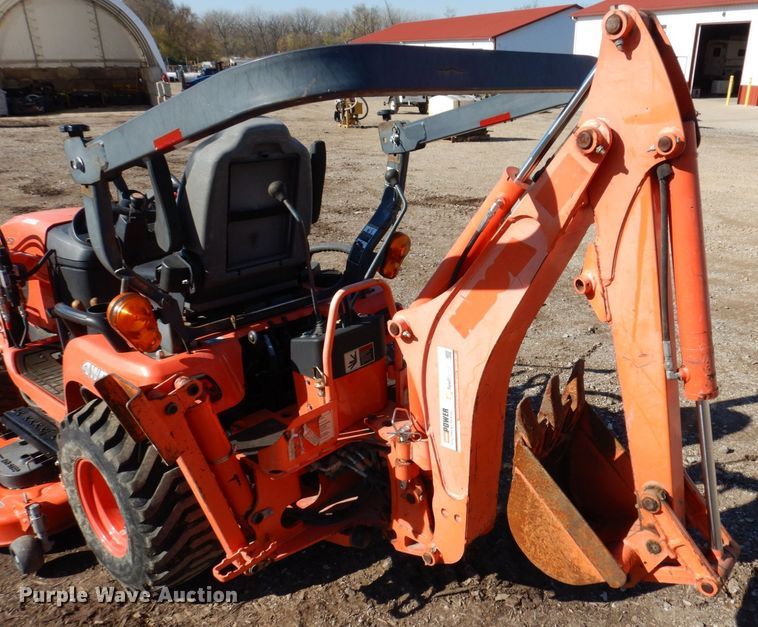 image for item JL9822 2014 Kubota BX25DLB  MFWD tractor