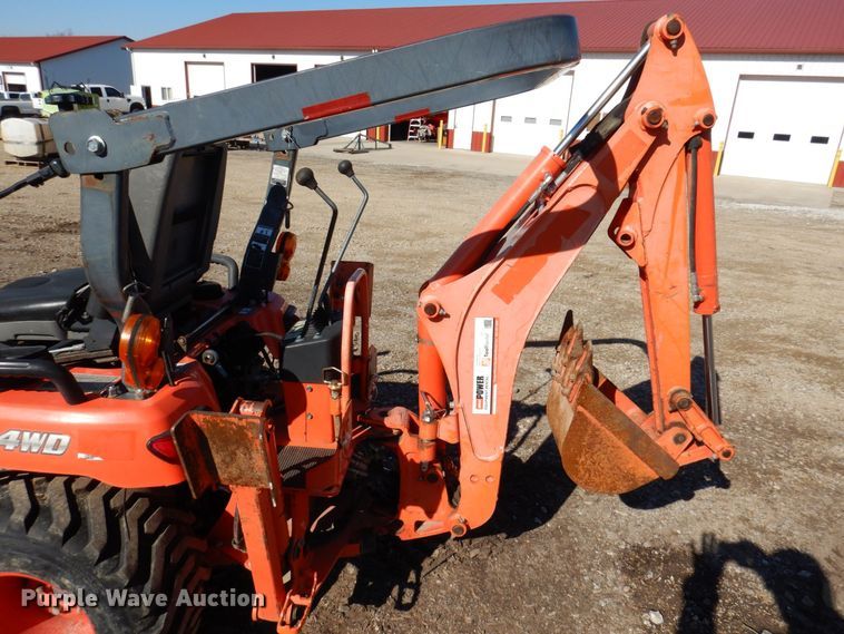 image for item JL9822 2014 Kubota BX25DLB  MFWD tractor