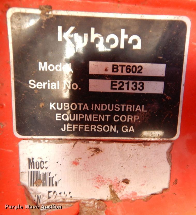 image for item JL9822 2014 Kubota BX25DLB  MFWD tractor