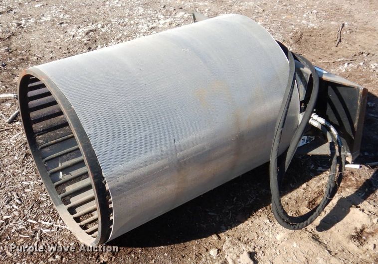 image for item JL9825 Wolverine  skid steer trommel screen