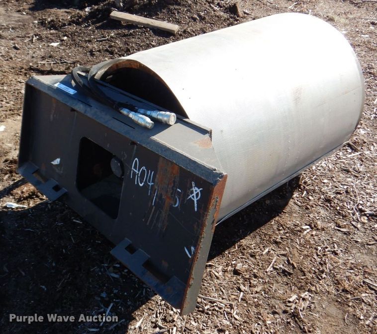 image for item JL9825 Wolverine  skid steer trommel screen