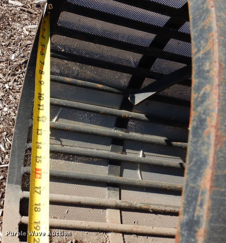 image for item JL9825 Wolverine  skid steer trommel screen