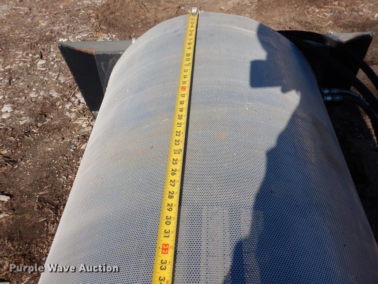 image for item JL9825 Wolverine  skid steer trommel screen