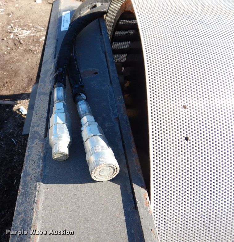 image for item JL9825 Wolverine  skid steer trommel screen