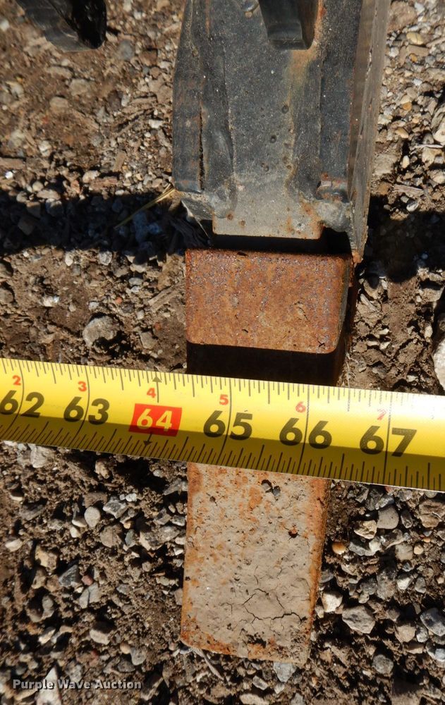 image for item JL9826 66"W skid steer grapple bucket