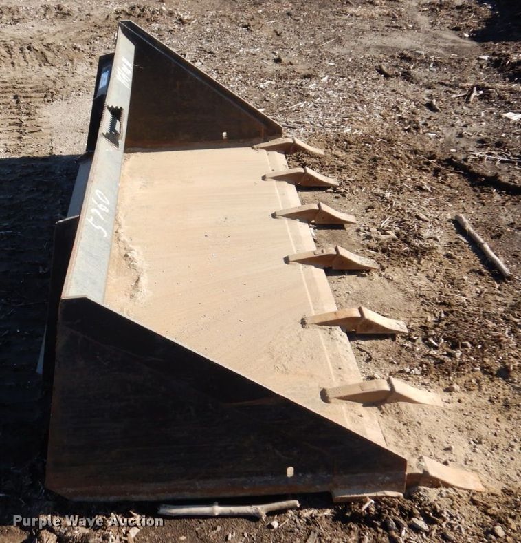 image for item JL9830 71"W skid steer bucket