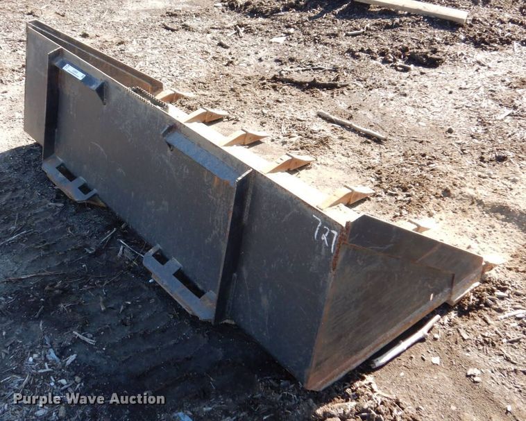 image for item JL9830 71"W skid steer bucket