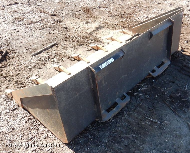 image for item JL9830 71"W skid steer bucket