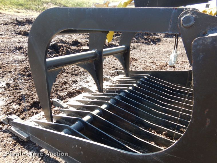 image for item JL9831 47"W skid steer grapple bucket