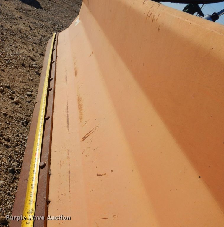 image for item JL9833 87"W skid steer snow plow