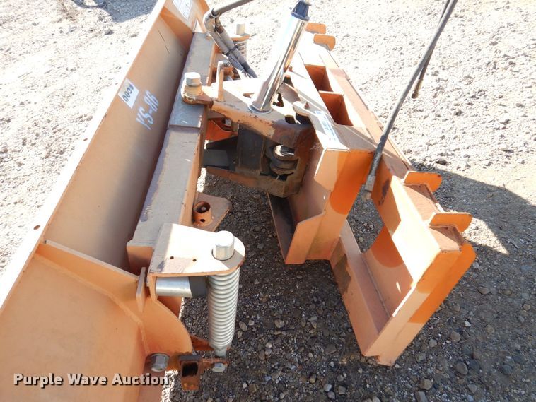 image for item JL9833 87"W skid steer snow plow