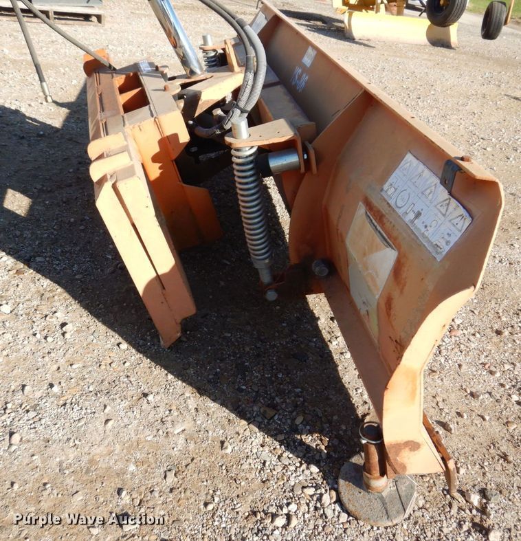 image for item JL9833 87"W skid steer snow plow