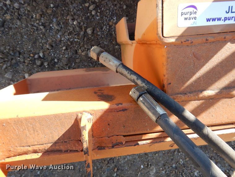 image for item JL9833 87"W skid steer snow plow