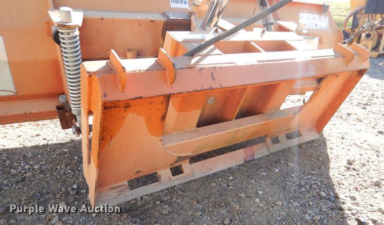 image for item JL9833 87"W skid steer snow plow