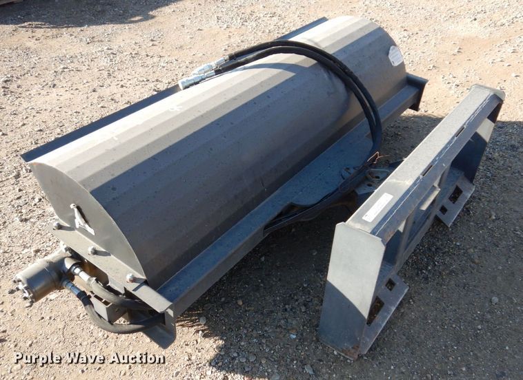 image for item JL9834 72"W skid steer broom