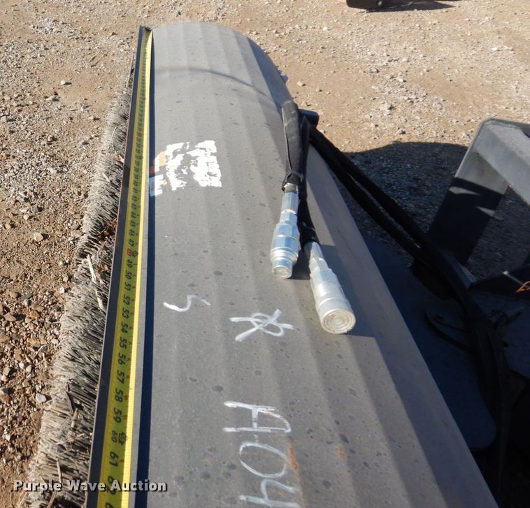 image for item JL9834 72"W skid steer broom