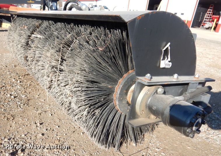 image for item JL9834 72"W skid steer broom