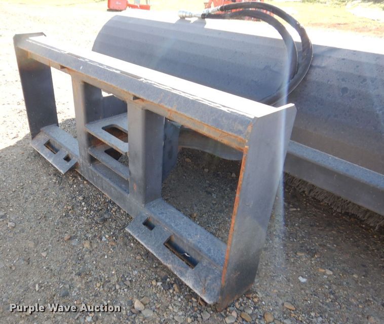 image for item JL9834 72"W skid steer broom