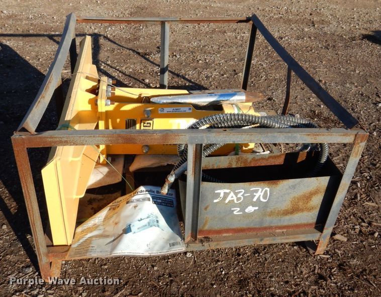 image for item JL9837 TMG HB53S  skid steer breaker