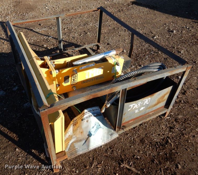 image for item JL9837 TMG HB53S  skid steer breaker