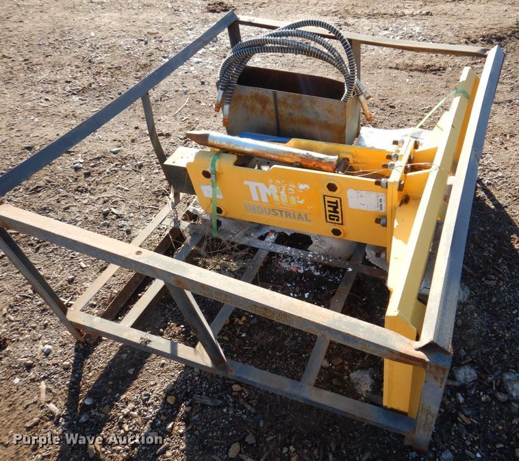 image for item JL9837 TMG HB53S  skid steer breaker