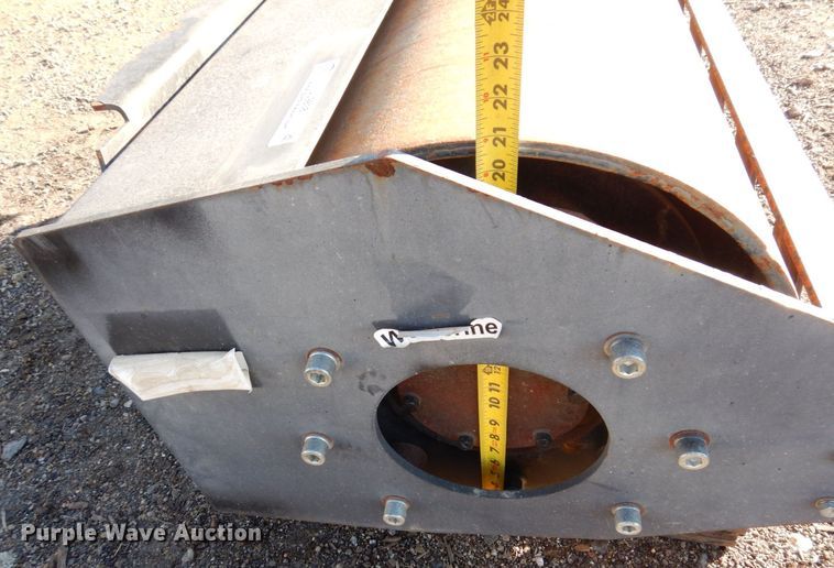 image for item JL9838 Wolverine  skid steer vibratory roller