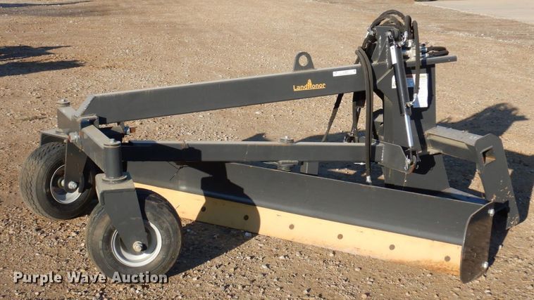 image for item JL9844 Land Honor  96"W skid steer grader