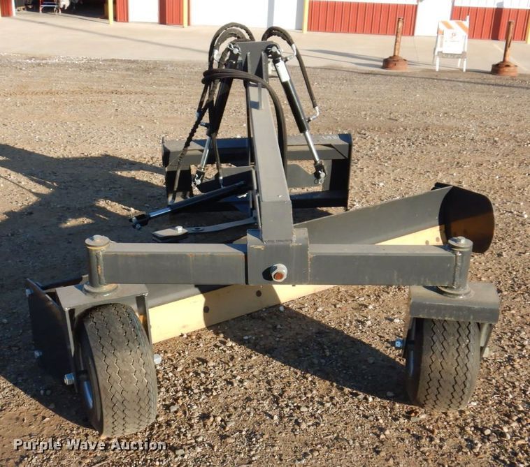 image for item JL9844 Land Honor  96"W skid steer grader