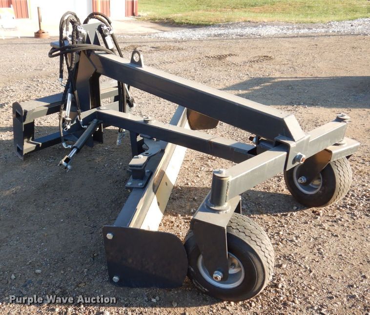 image for item JL9844 Land Honor  96"W skid steer grader