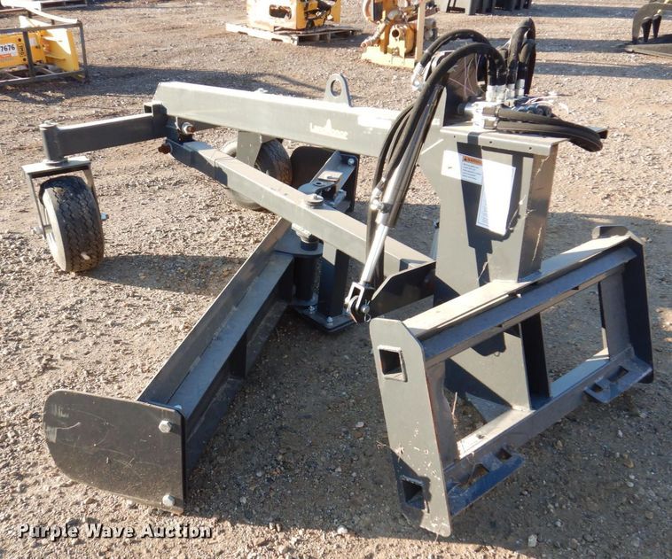 image for item JL9844 Land Honor  96"W skid steer grader