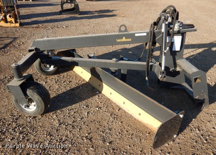 image for item JL9844 Land Honor  96"W skid steer grader