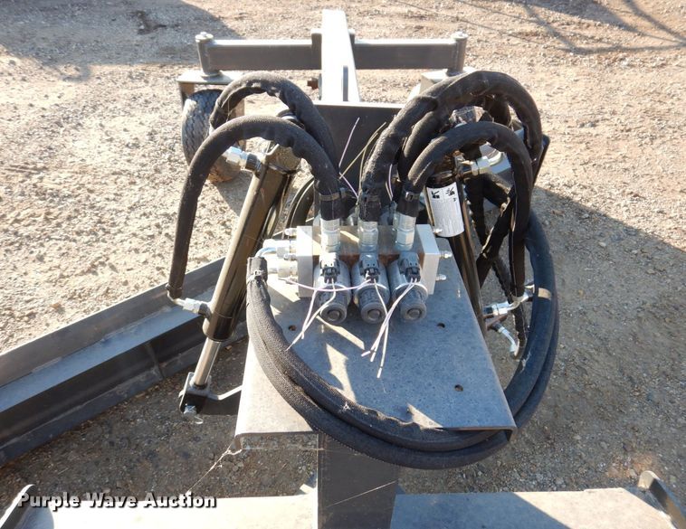 image for item JL9844 Land Honor  96"W skid steer grader